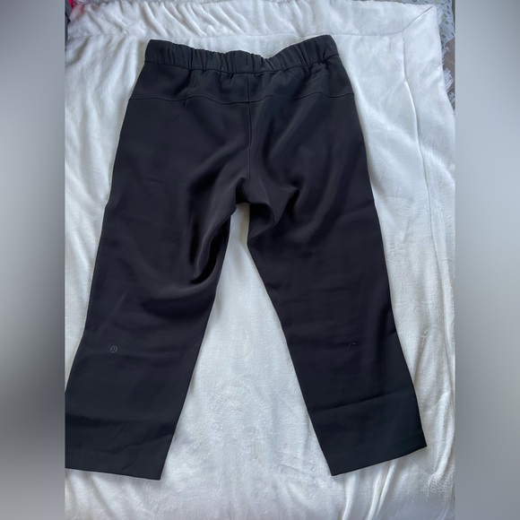 lululemon On the Fly crop pant black size 8 - Picture 2 of 4